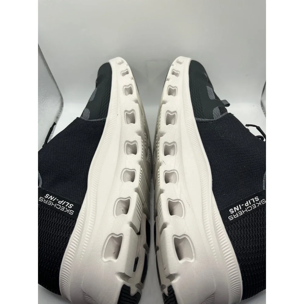 Skechers Slip Ins Glide‎ Step Women's Black Mesh Sneakers Size 7.5